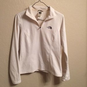 North Face fleece, half-zip pullover