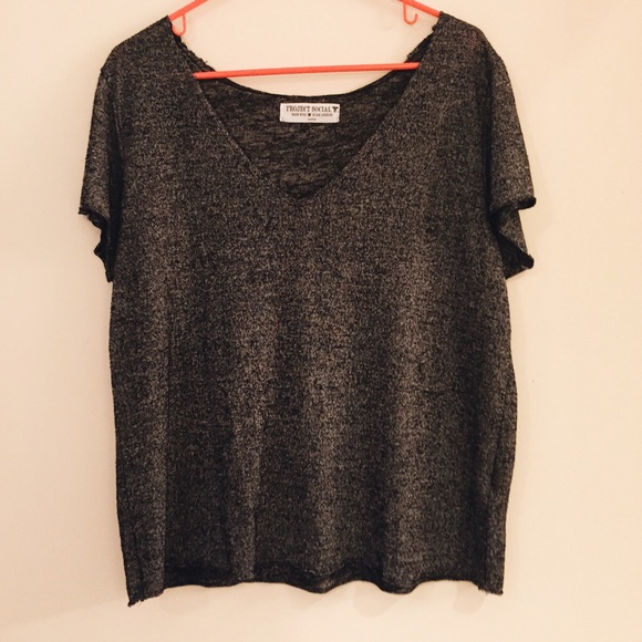 Urban Outfitters Black Project Social Tee