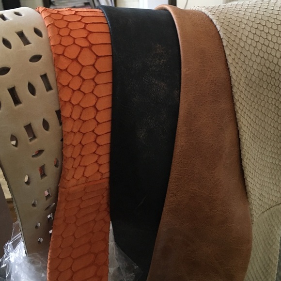 Multiple ways to wrap belts! More colors available