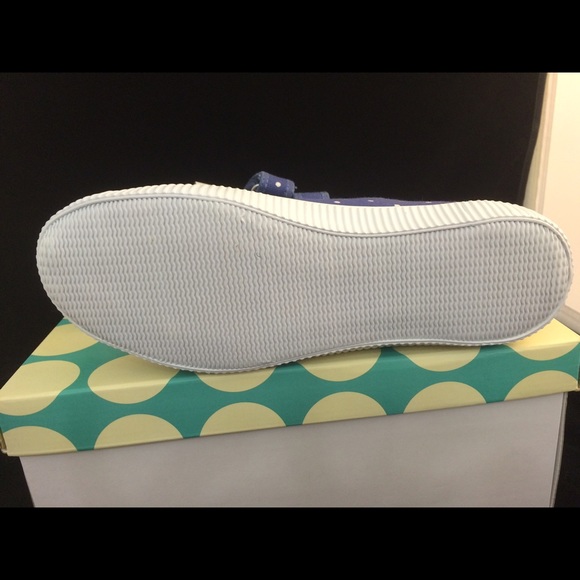 Girls Mini Boden canvas Maryjanes size 37 - Picture 2 of 3