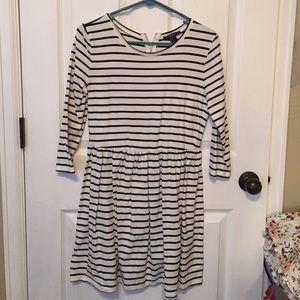 Black and white dress