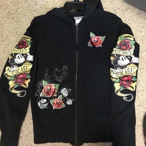Disneyland Mickey Mouse jacket with rose