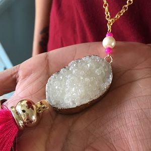 Black Friday SALE‼️Real white glitter Quartz
