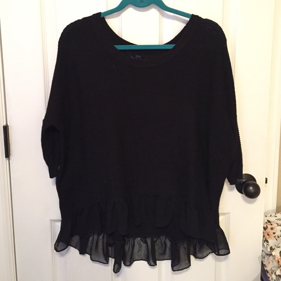 Black sweater