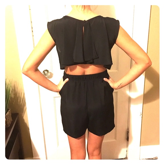 Backless Romper