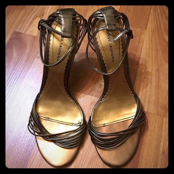 Chinese Laundry Gold/Copper Heels