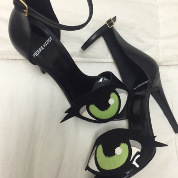 Pierre Hardy Black Heels, (38 size)