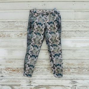 Madewell pattern jeans