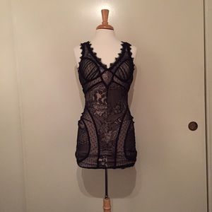 Black Lace Bebe dress