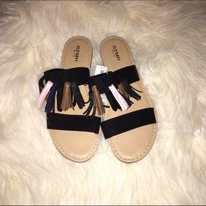 Old Navy Tassel Sandals