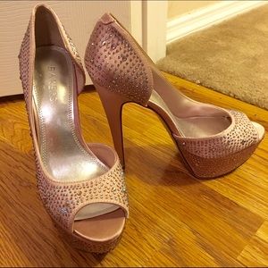 Rhinestone heels