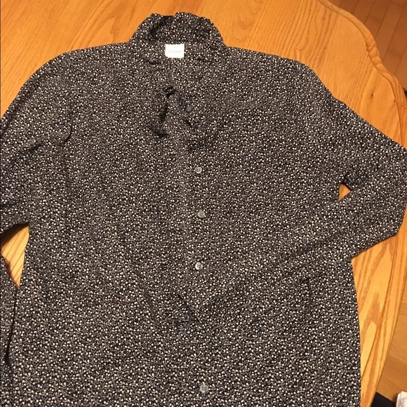 J. Crew Tops - J Crew ruffle button up