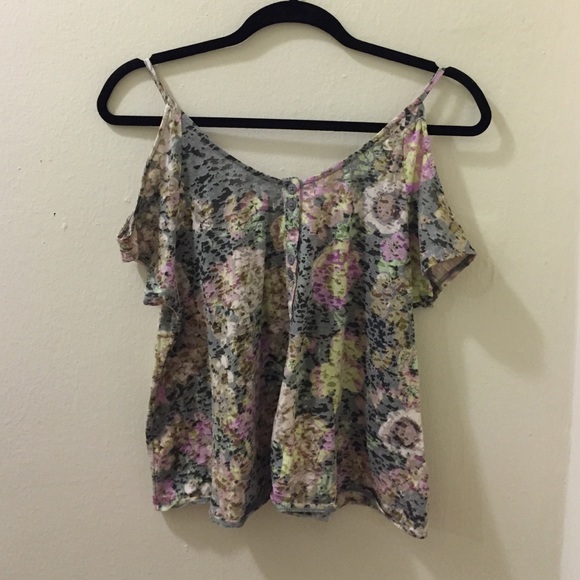 Kimchi Blue floral printed shirt