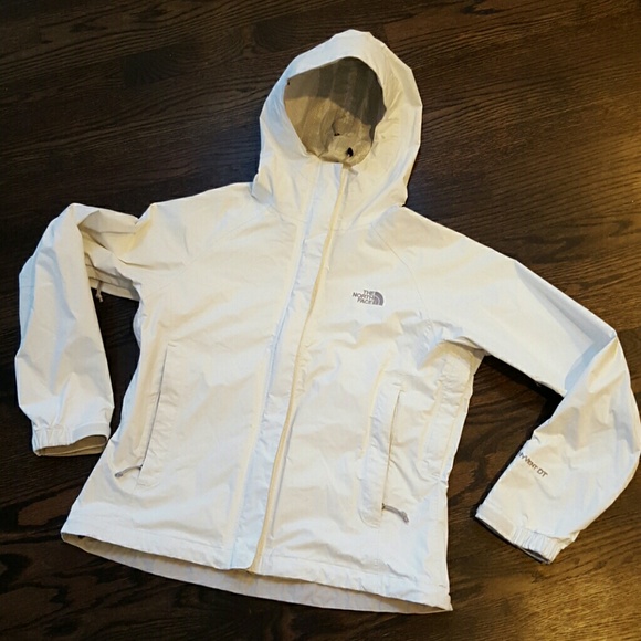 The North Face Jackets & Blazers - North Face white rain coat and windbreaker