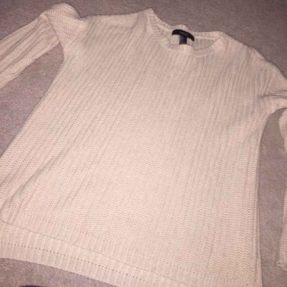 Forever 21 cream sweater!