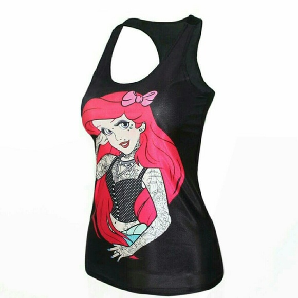 Ariel racer back tee