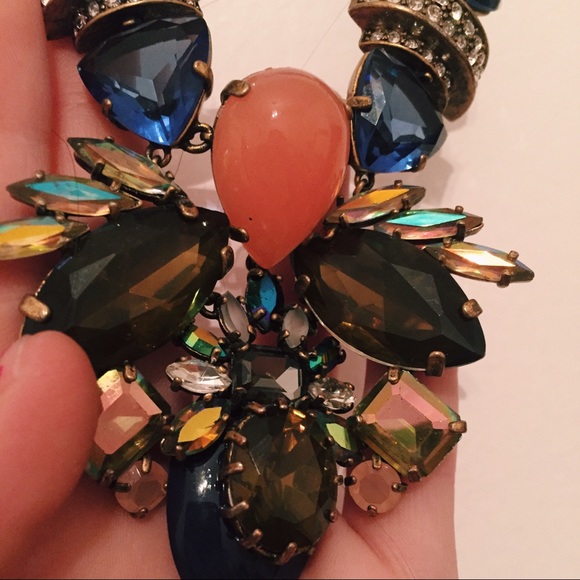 Jcrew Multicolored Statement Necklace