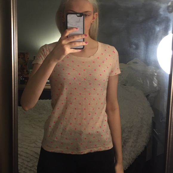 J.Crew Dot Tee