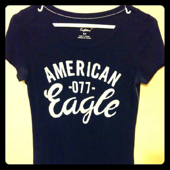 American eagle black tee - Picture 1 of 2
