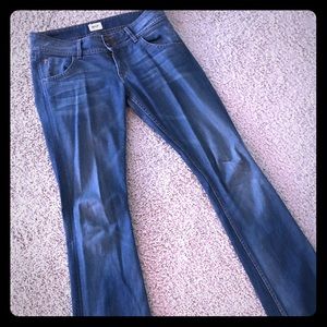 Hudson supermodel jeans!