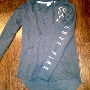 Pink hoodie & Billabong bikini bottoms bundle