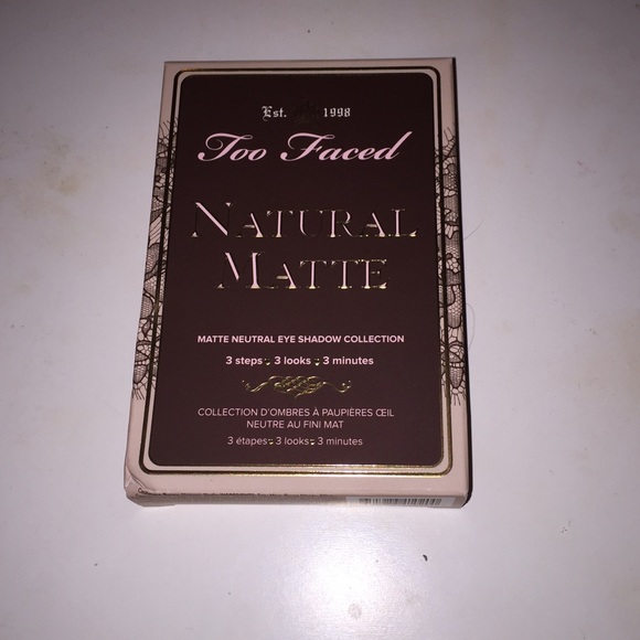 BRAND NEW💖TOO FACED💖NATURAL MATTE PALETTE💖💖