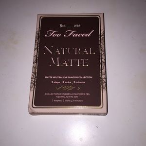 BRAND NEW💖TOO FACED💖NATURAL MATTE PALETTE💖💖