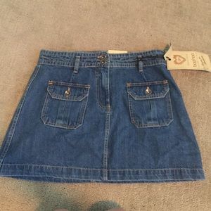 Boohoo denim skirt