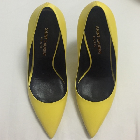 Ives Saint Laurent Sandals, Yellow.