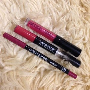 Makeup Forever lippies