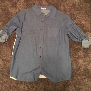 Denim Flannel shirt.