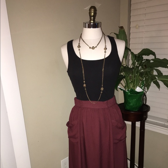Old Navy Relaxed Midi Skirt