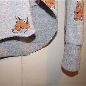 UO Boat Neck Fox Jumper
