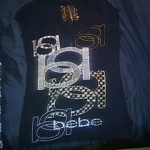 Black BeBe shirt
