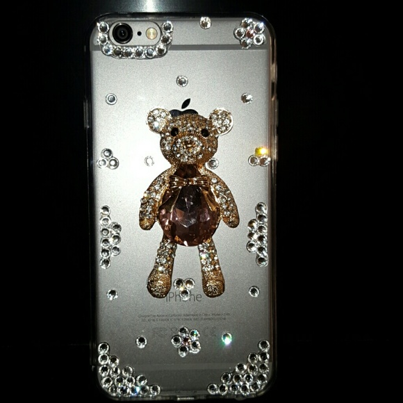 iPhone 6 Studded Bear Phone Case