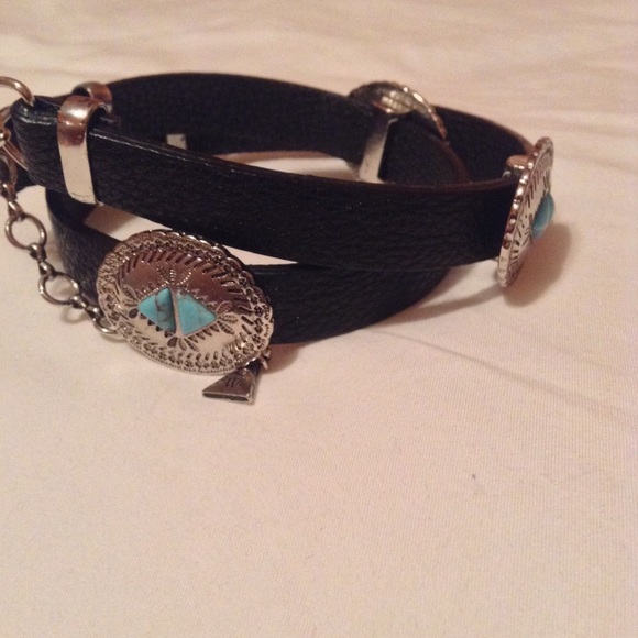 HP! || NWOT Gypsy Warrior Leather Wrap Bracelet