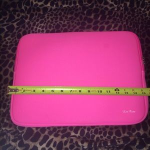 Hot Pink 15 in Laptop Sleeve