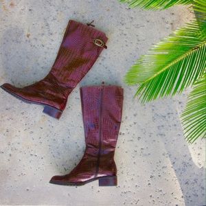 Franco Sarto Leather Boots! ❣