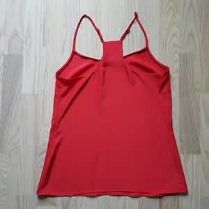 J.Crew red racer-back tank