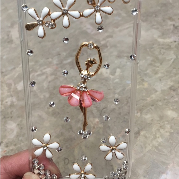 iPhone 6 Studded Ballerina Phone Case - Picture 2 of 4