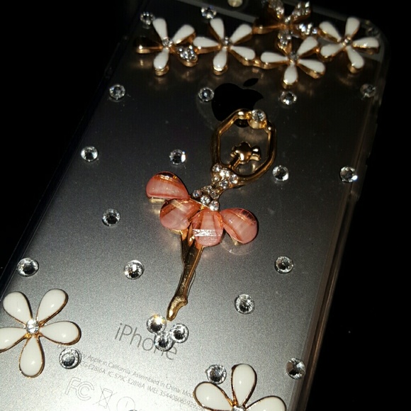 iPhone 6 Studded Ballerina Phone Case - Picture 3 of 4