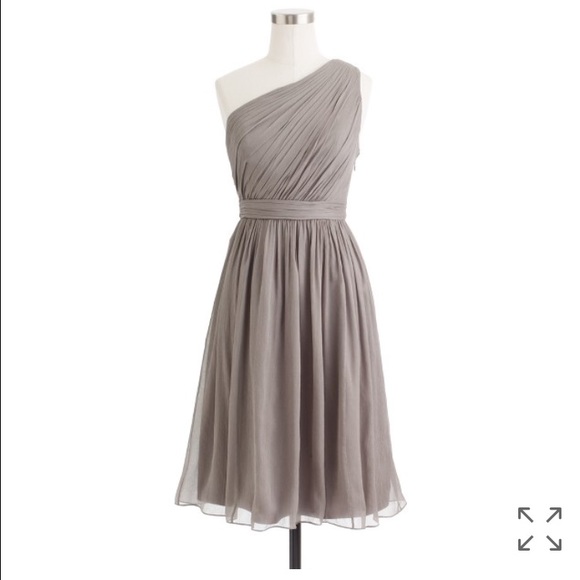 J. Crew Kylie Dress in Silk Chiffon
