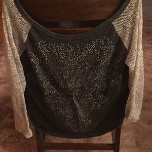 Silver and grey shirt-lowered price!