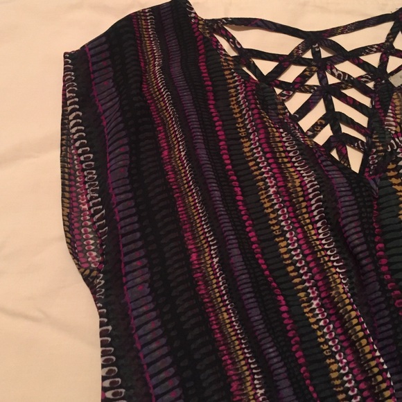 Urban Outfitters Caged back sheer top