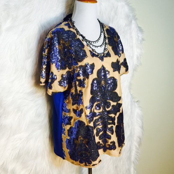 Neimas  Marcus for Target Sequins Top - Picture 2 of 3