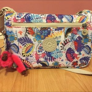KIPLING CALLIE CROSSBODY BAG 133 FLORAL PRINT