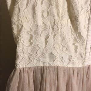 AEO Tulle and Lace Dress