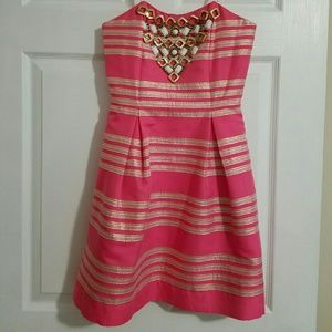 Lilly Pulitzer Strapless Dress