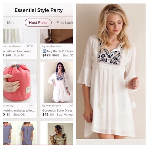 ❗️LAST ONE❗️Gorgeous Boho Dress - Picture 4 of 5