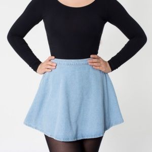 AA Denim Circle Skirt
